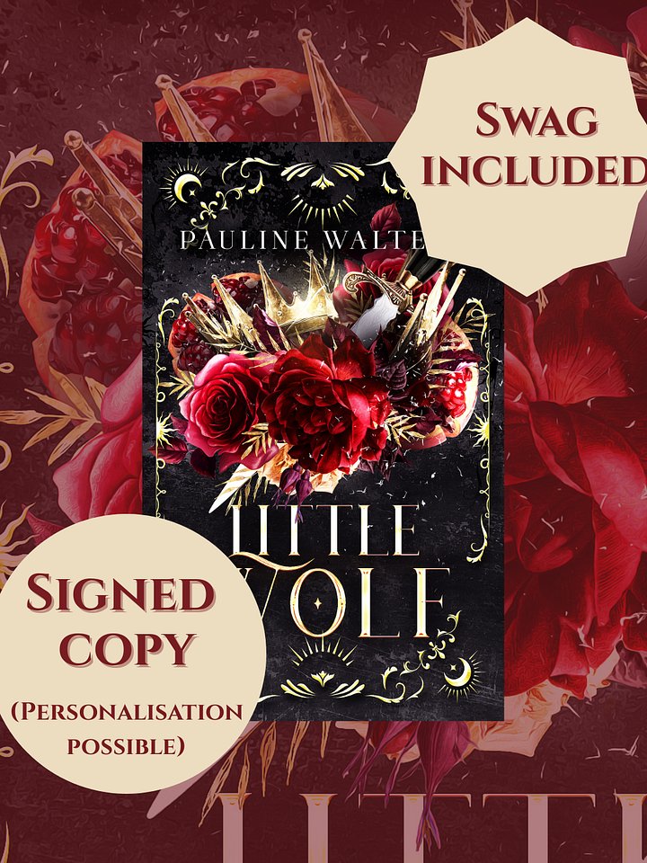 Little Wolf - Signed paperback + swag pack product image (1)