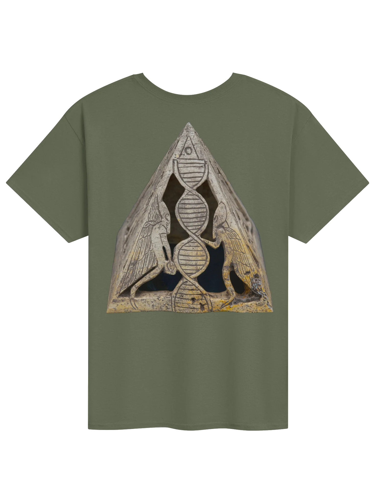 DNA Manipulation Pyramid T-Shirt product image (2)