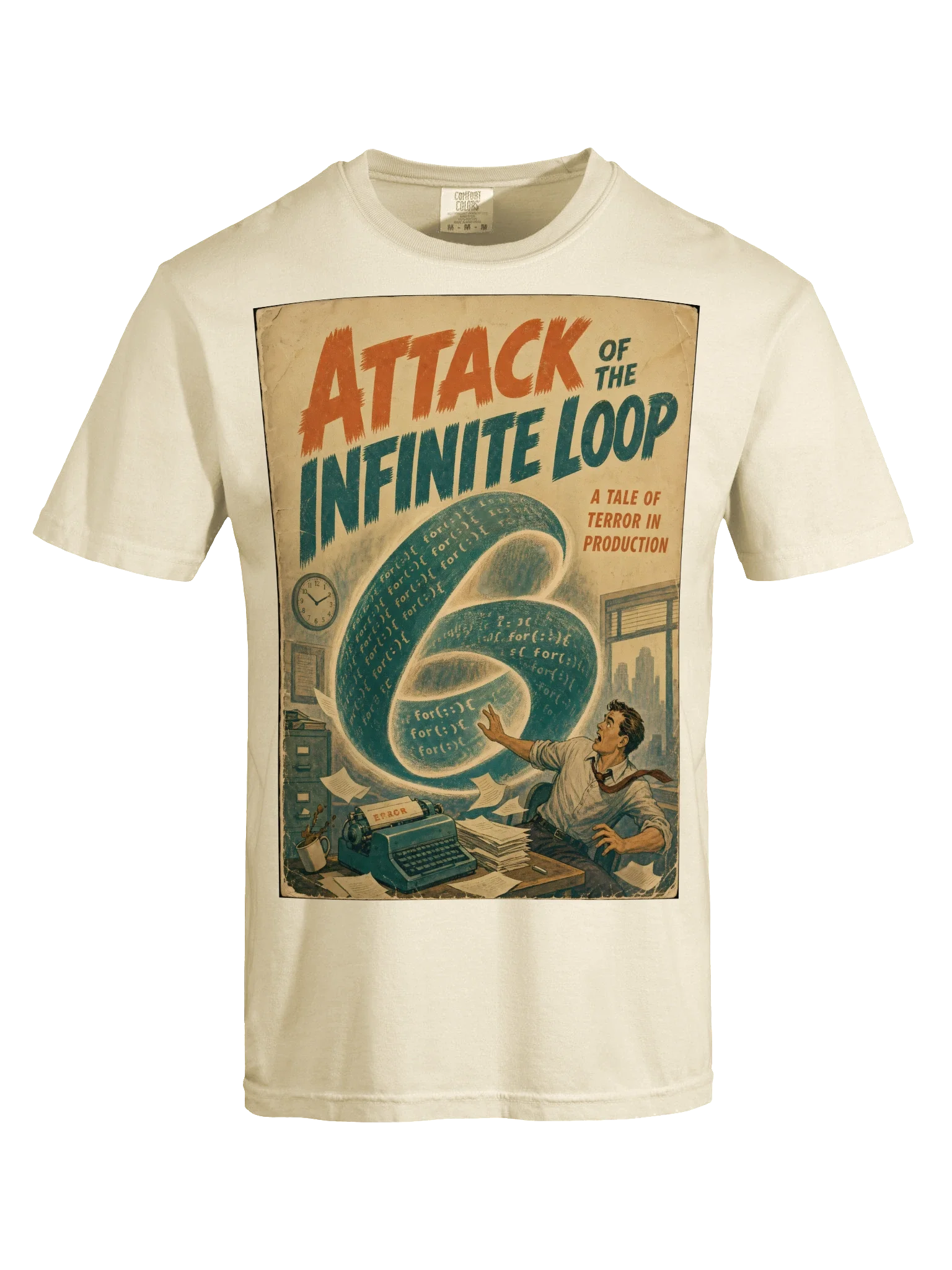 Attack Of The Infinite Loop Tee — view 5