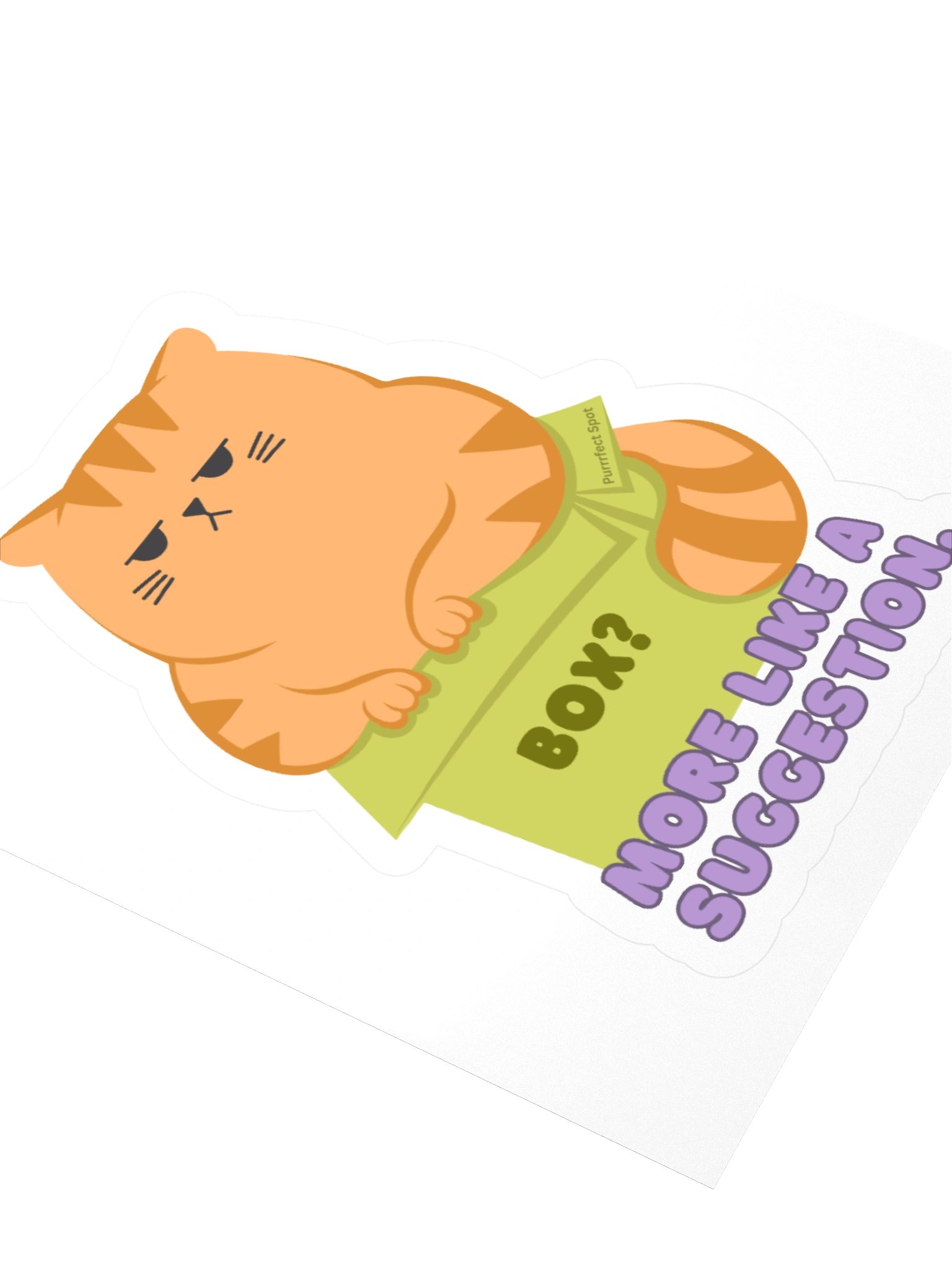 Unimpressed Fat Orange Cat product image (3)