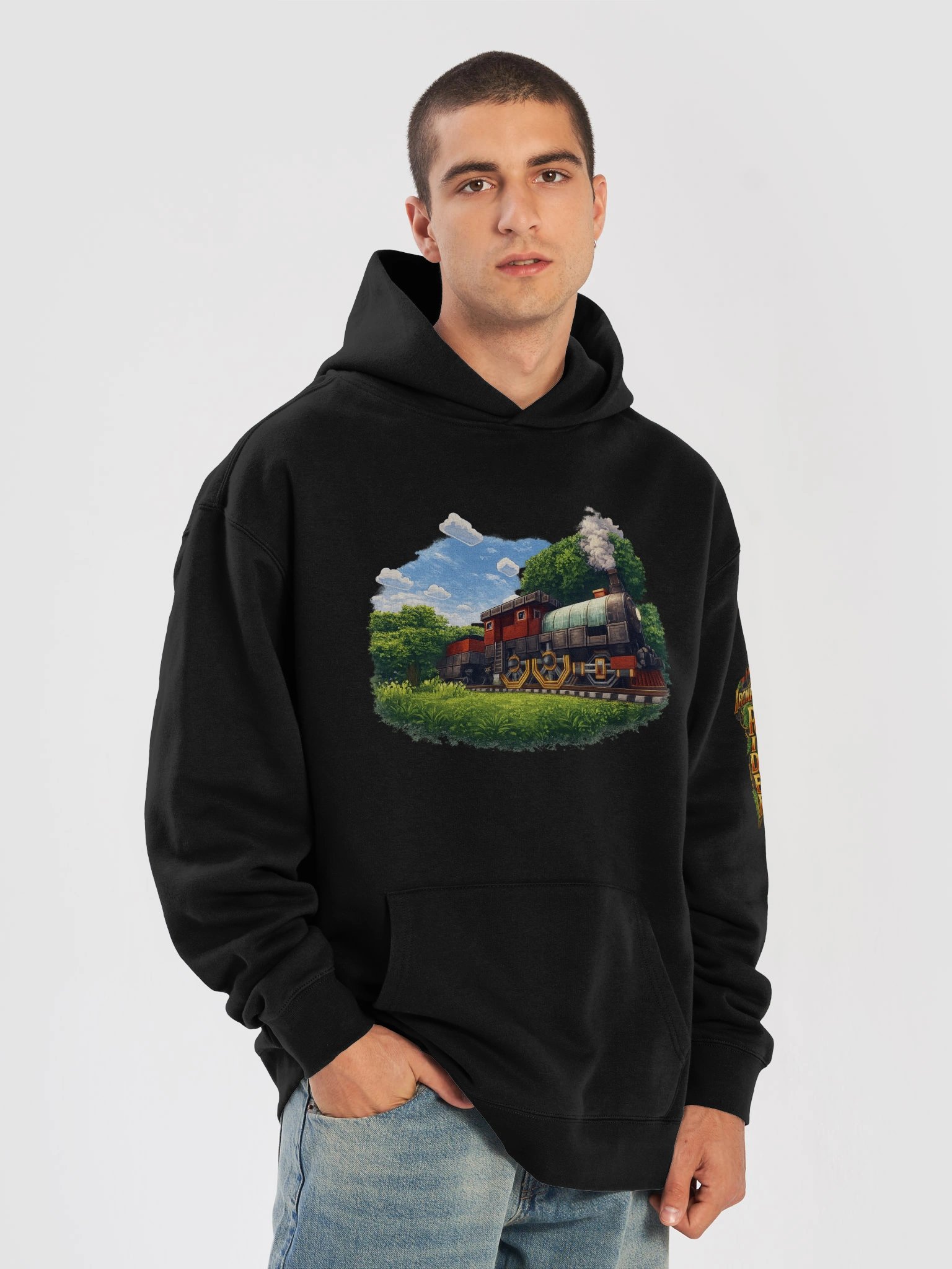 IRONREACH RIDER Sleeve Print Oversized Hoodie product image (7)