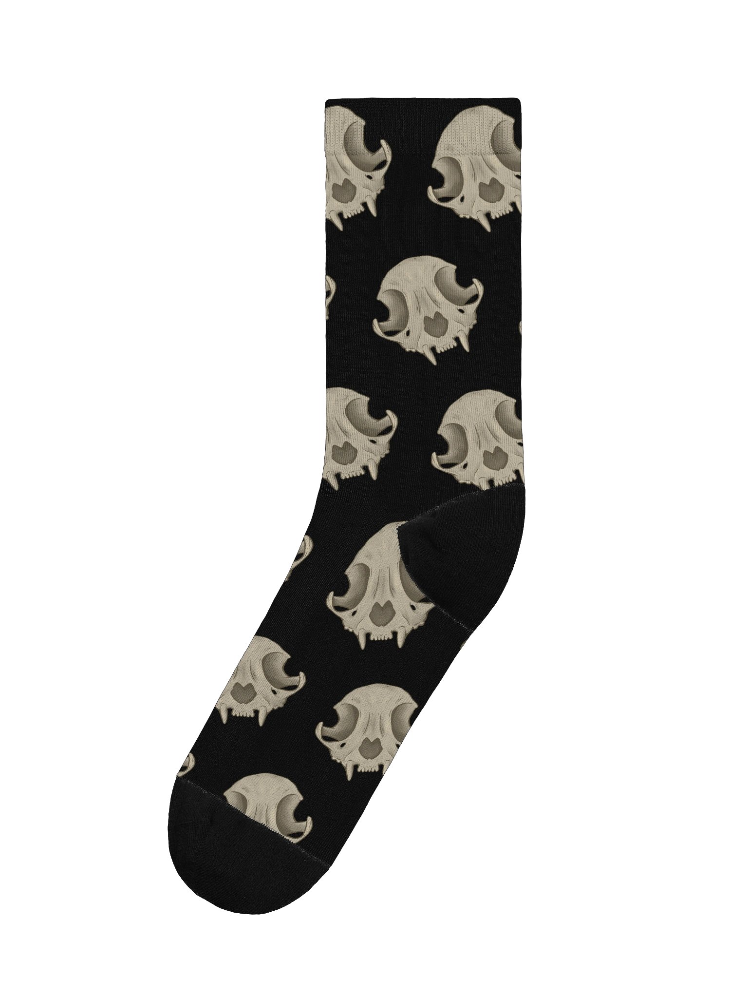 Cat Skull Socks product image (1)