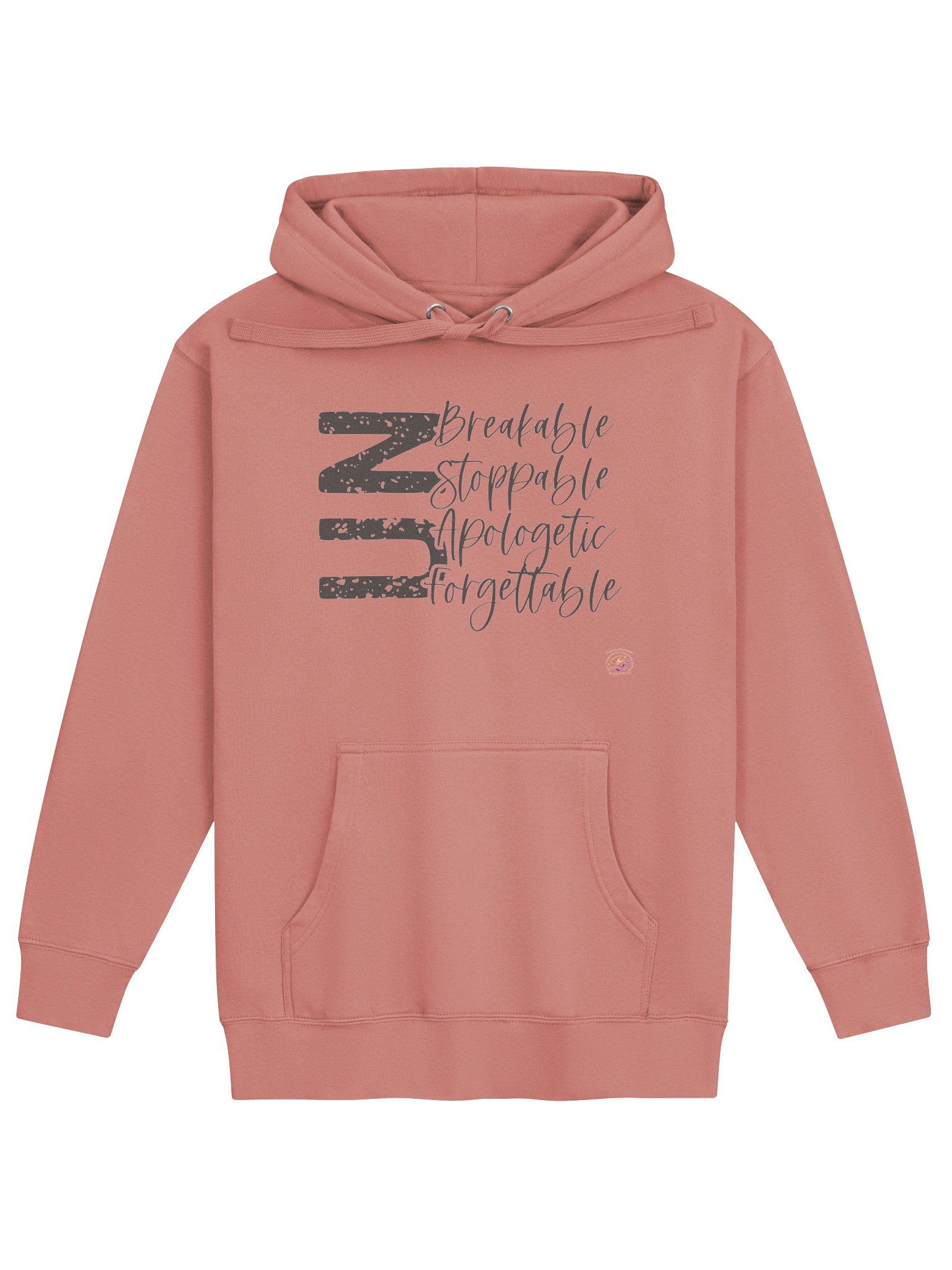 The Four Pillars of Becoming: Unbreakable, Unstoppable, Unapologetic, Unforgettable Unisex Hoodie product image (2)