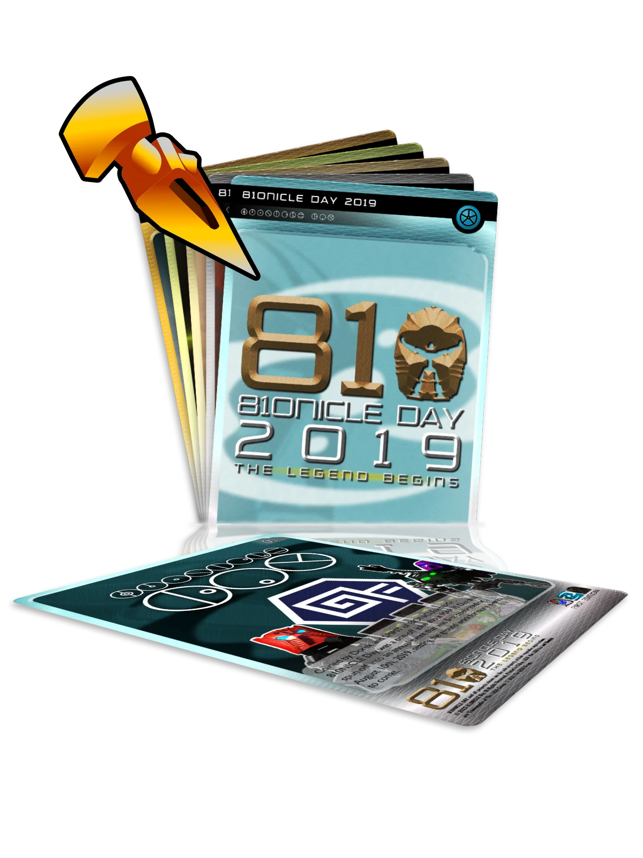 810NICLE Day Collectible Trading Cards: Wave 1 (Print-It-Yourself) product image (1)