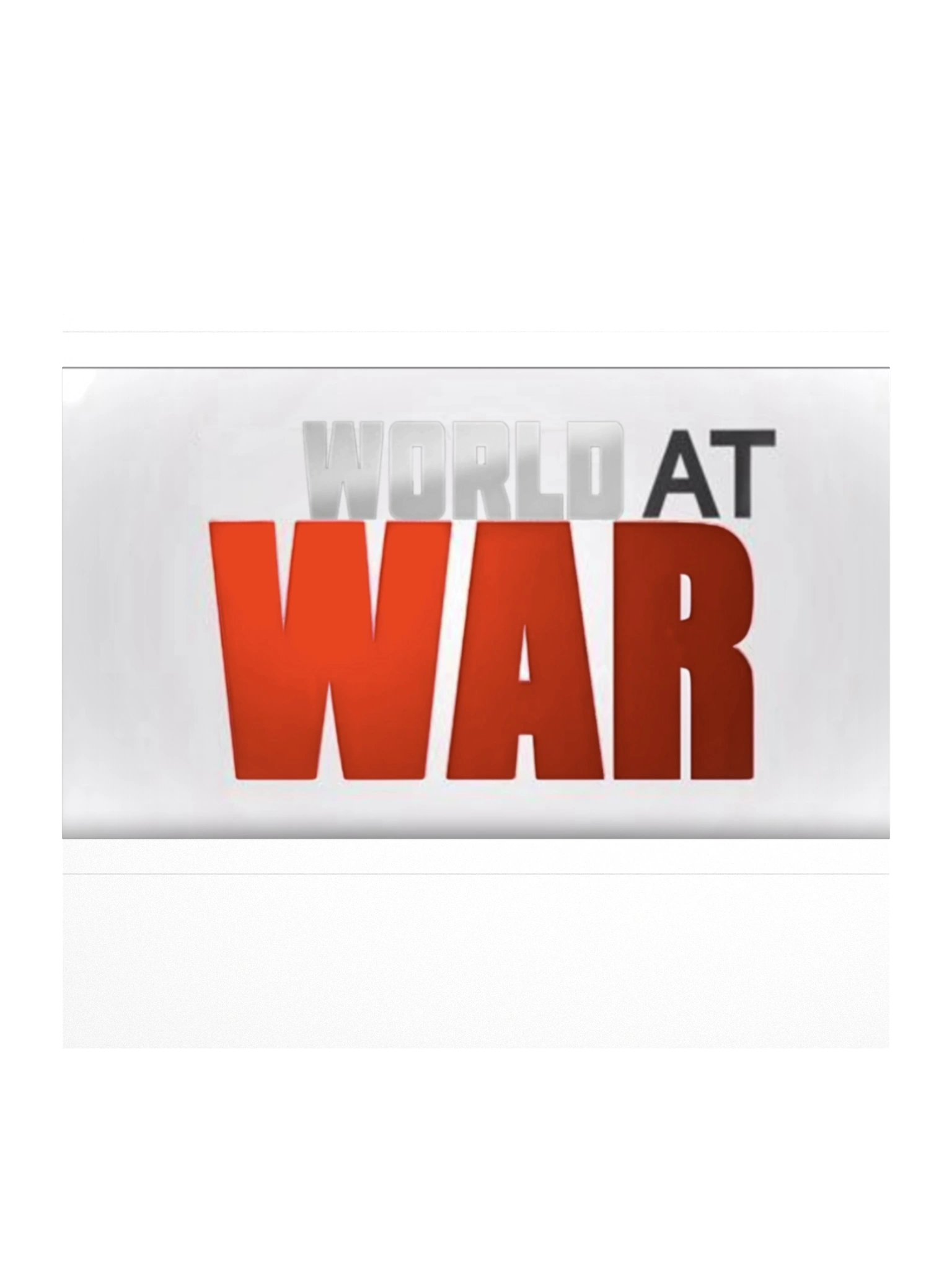 WORLD AT WAR Sticker product image (2)