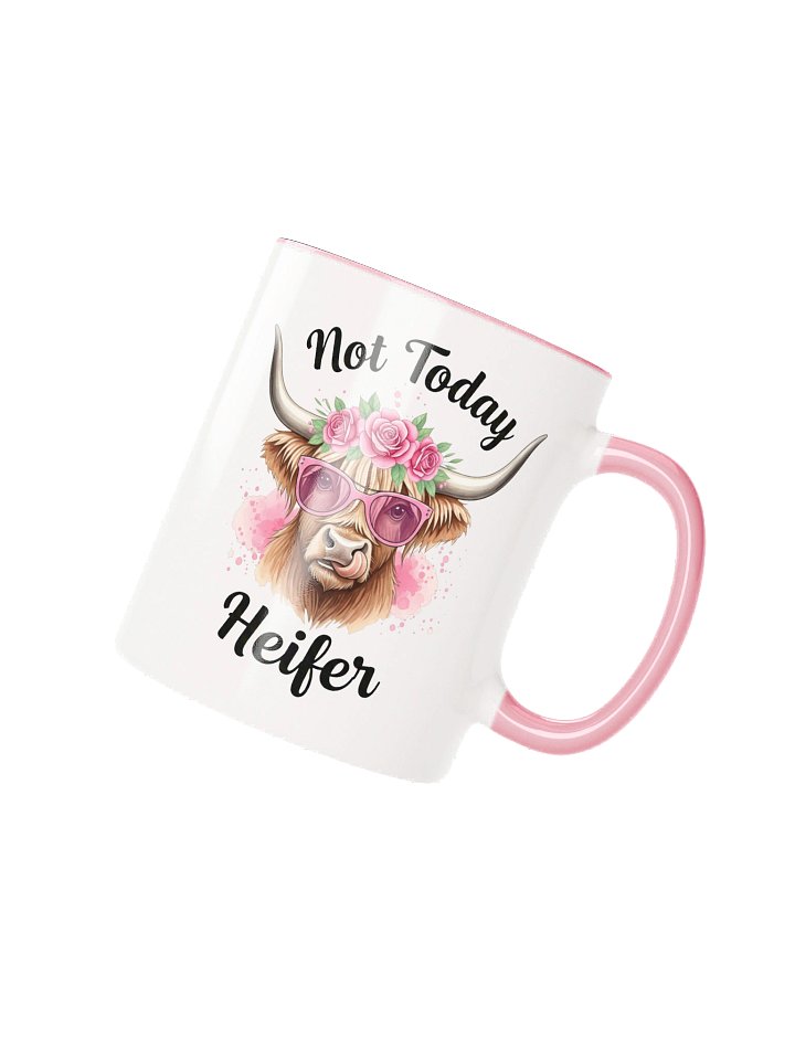 Highland Cow Chic Ceramic Mug product image (2)