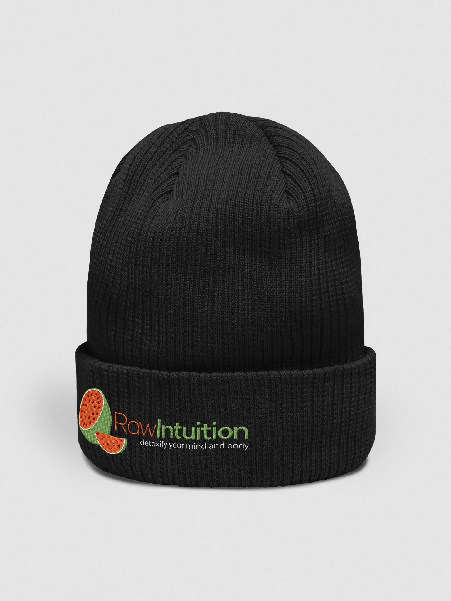 Raw Intuition Watermelon Logo Beanie product image (2)