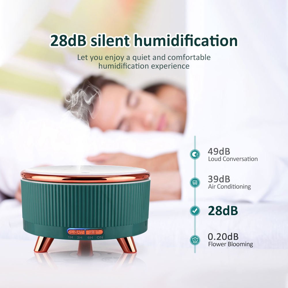 Ultrasonic Aroma Diffuser 500ml, Cool Mist Essential Oil Diffuser with Timer product image (4)