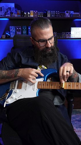 Can’t play slide? This trick should help. But probably won’t. 

#blues #slide #guitar #music