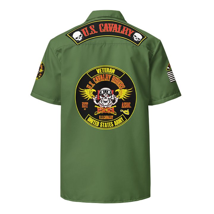 USCRA Official OD Green Club Shirt product image (2)