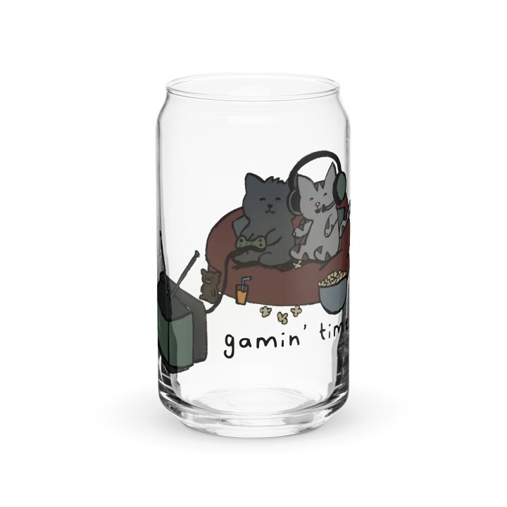 Gamin' Time // Can-Shaped Glass product image (2)