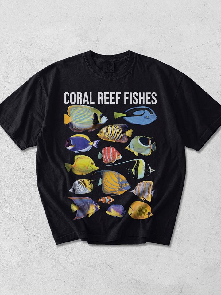 Coral Reef Fishes Shirt – Colorful Saltwater Aquarium Fish Tee for Reef Tank Hobbyists product image (1)