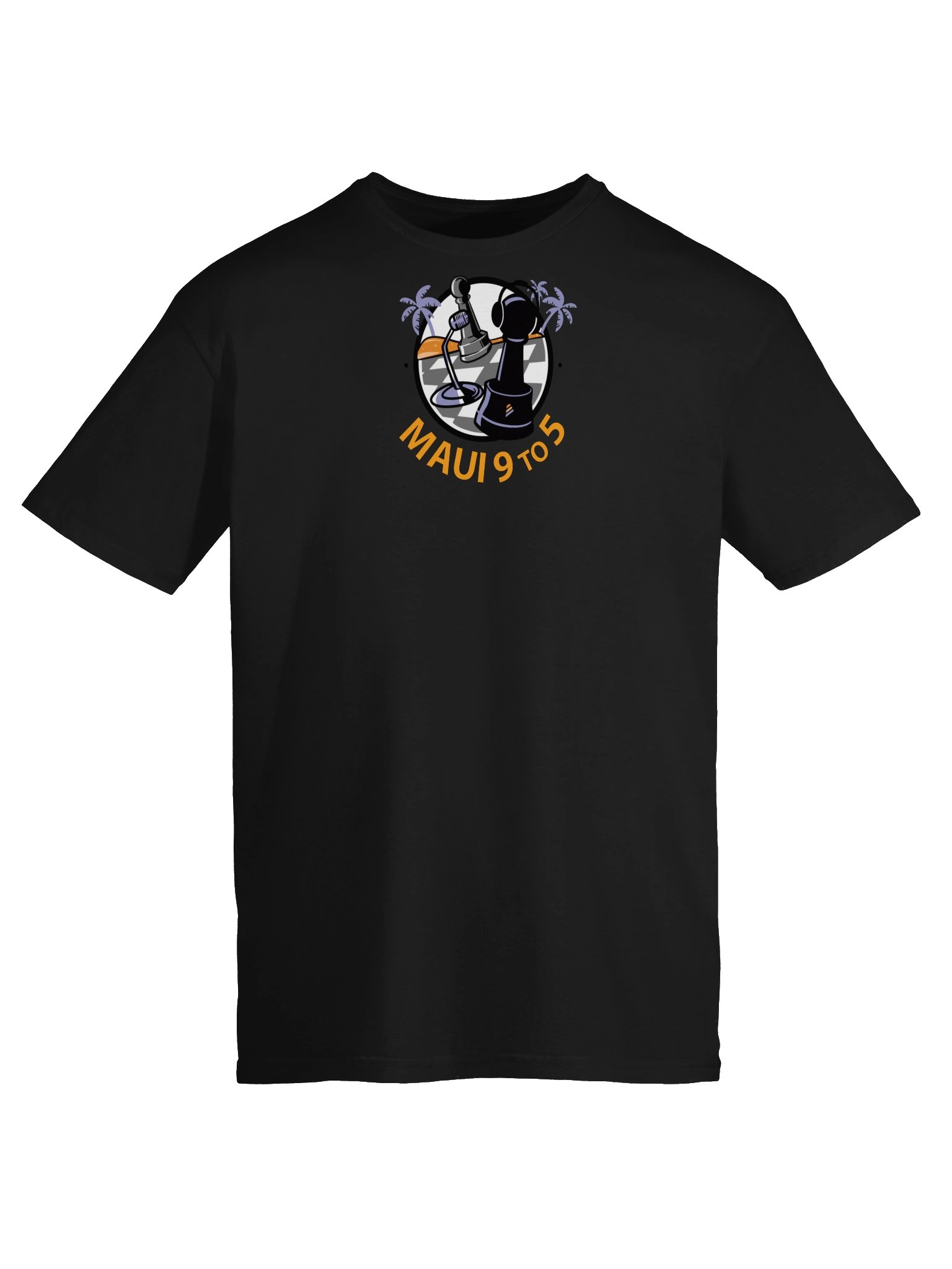 Maui 9 to 5 Radio Logo Tee product image (5)