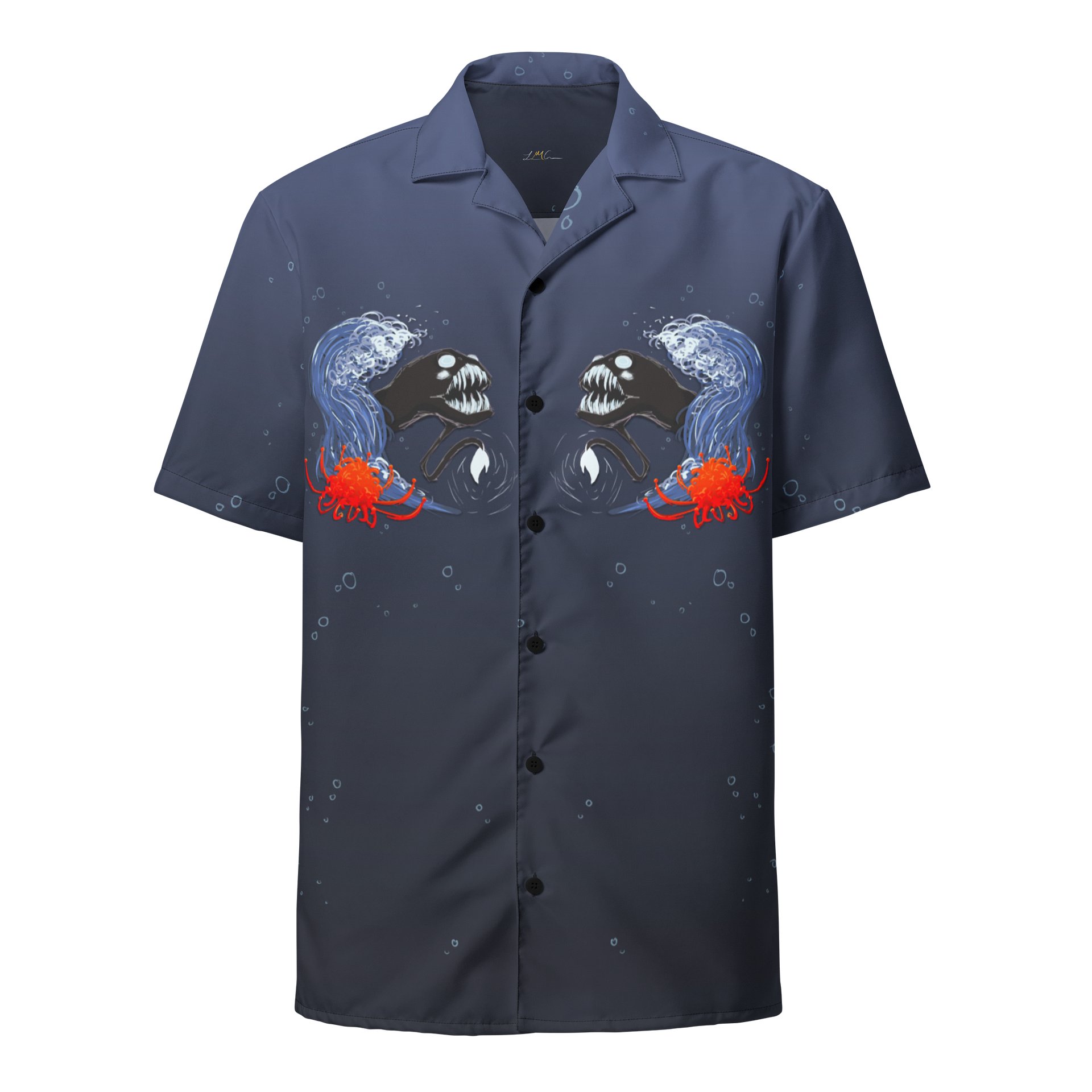 Dragonfish Sukajan Hawaiian Shirt product image (1)