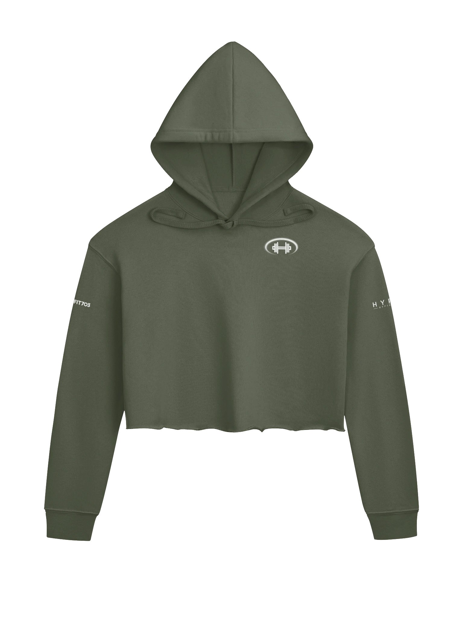 Halo - Women's Crop Top Hoodie product image (1)