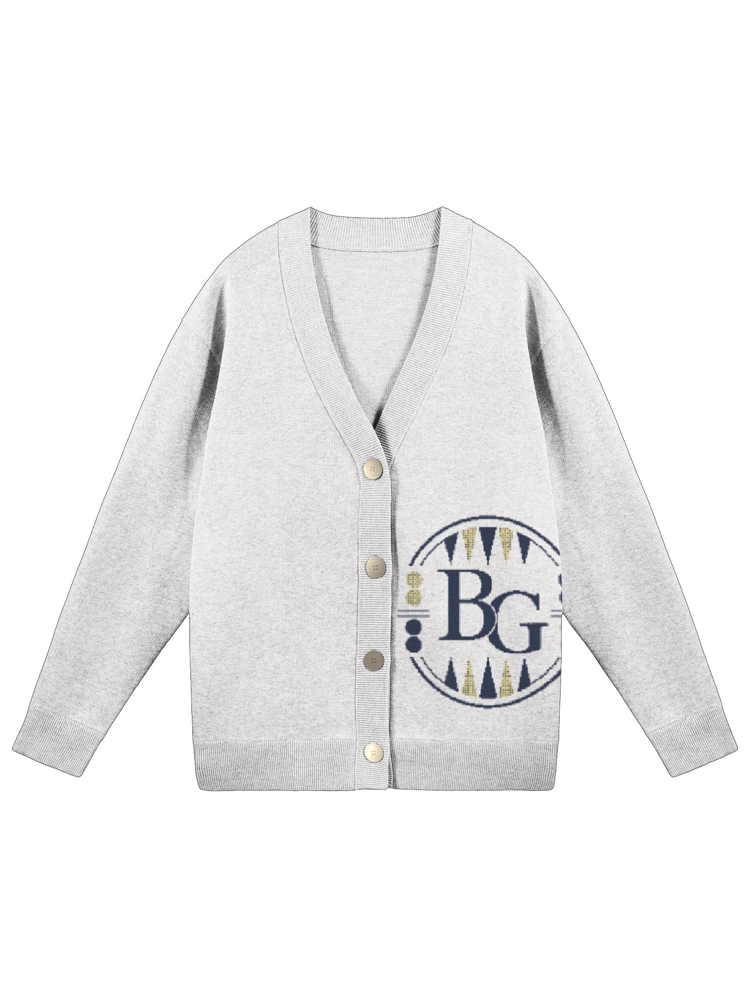 BG logo Cardigan Pattern product image (1)