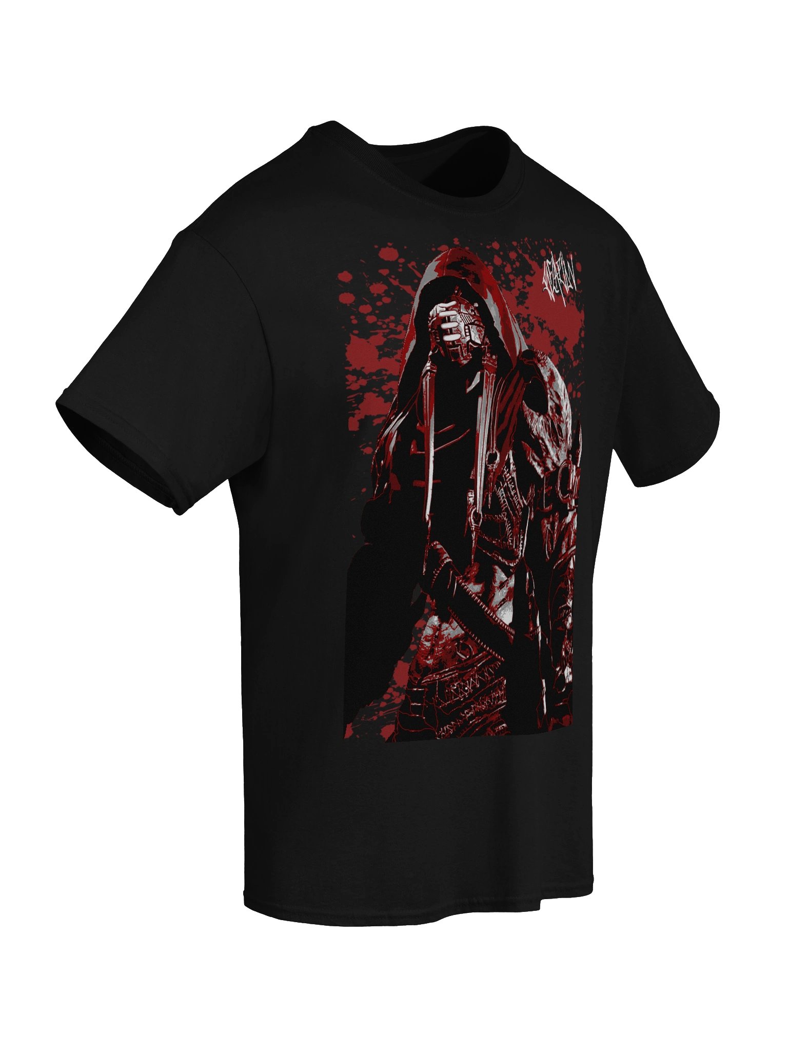 Skorge paintint tee (BLACK) product image (8)