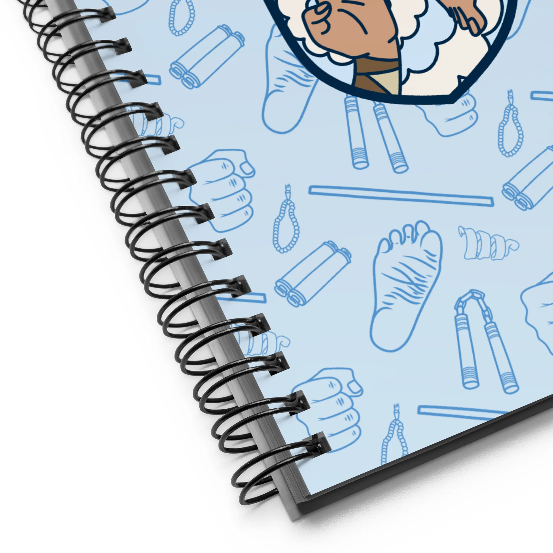 Monk Sprial Bound Notebook product image (3)