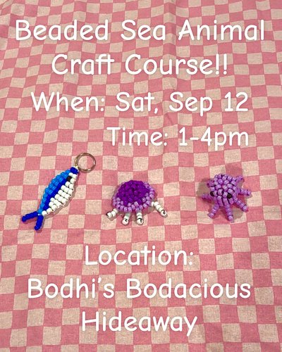 I’m hosting my first ever craft course with @hoamsyaustintx !! (21+) It’s Sat, Sep 12th from 1-4pm at Bodhi’s Bodacious Hidea...