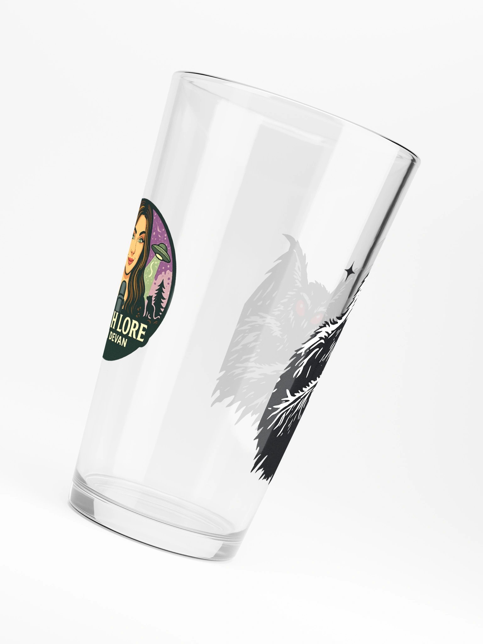CRYPTID BESTIES SHAKER PINT GLASS 16oz product image (6)