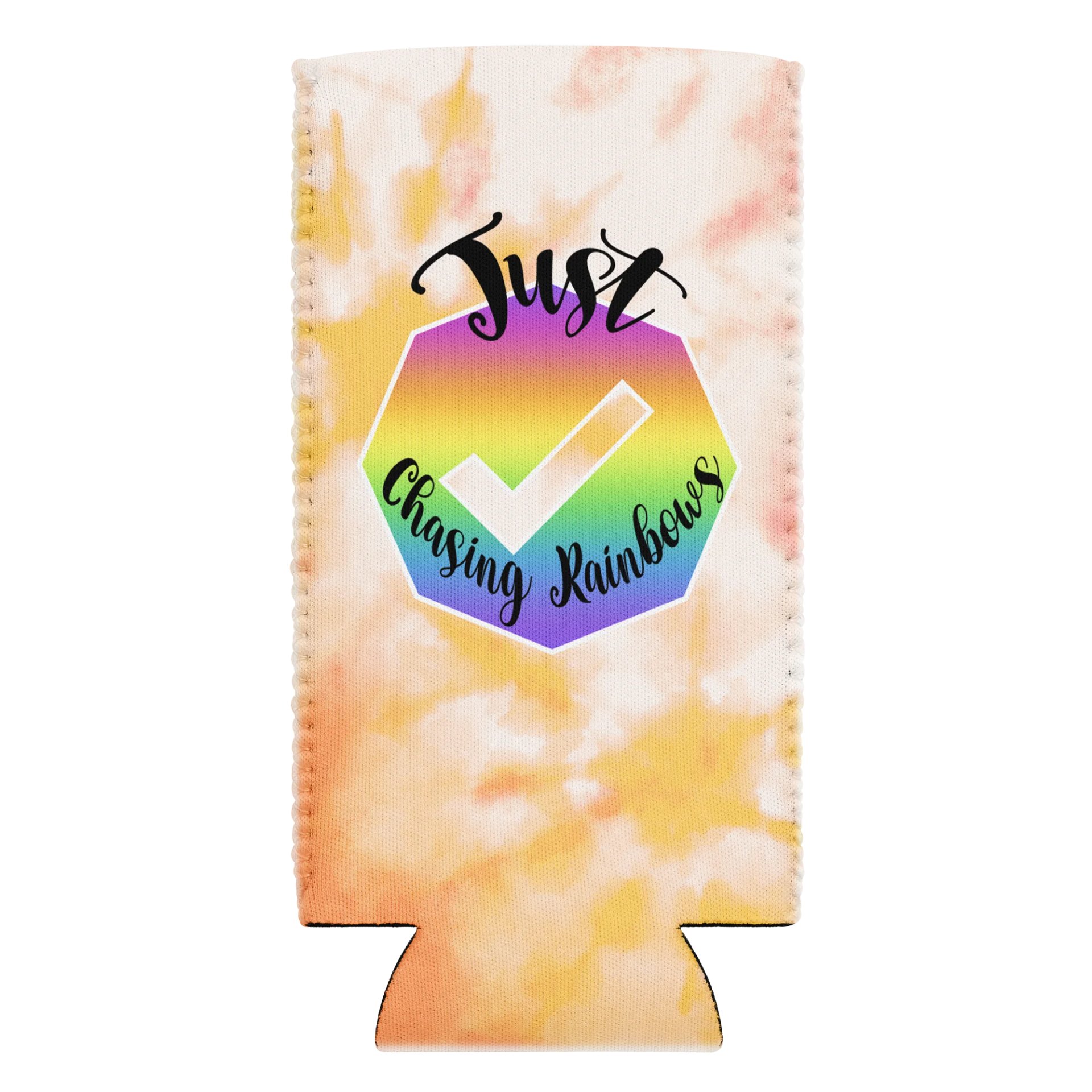 Chasing Rainbows Koozie product image (1)