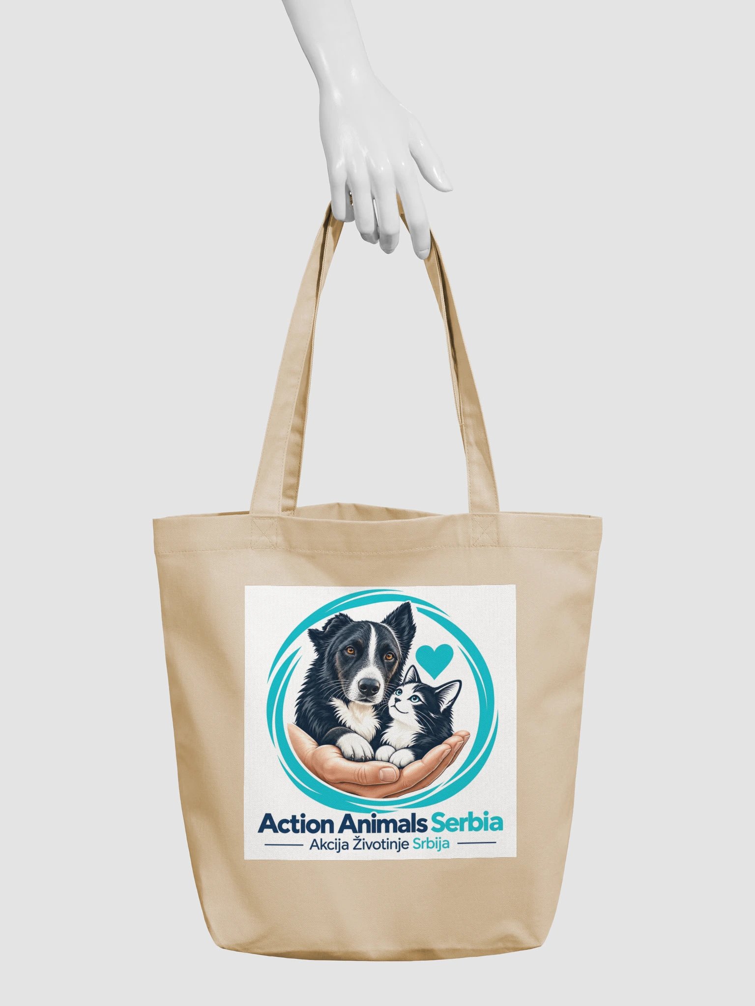 AAS · In guten Händen – Bio-Baumwolltasche product image (3)
