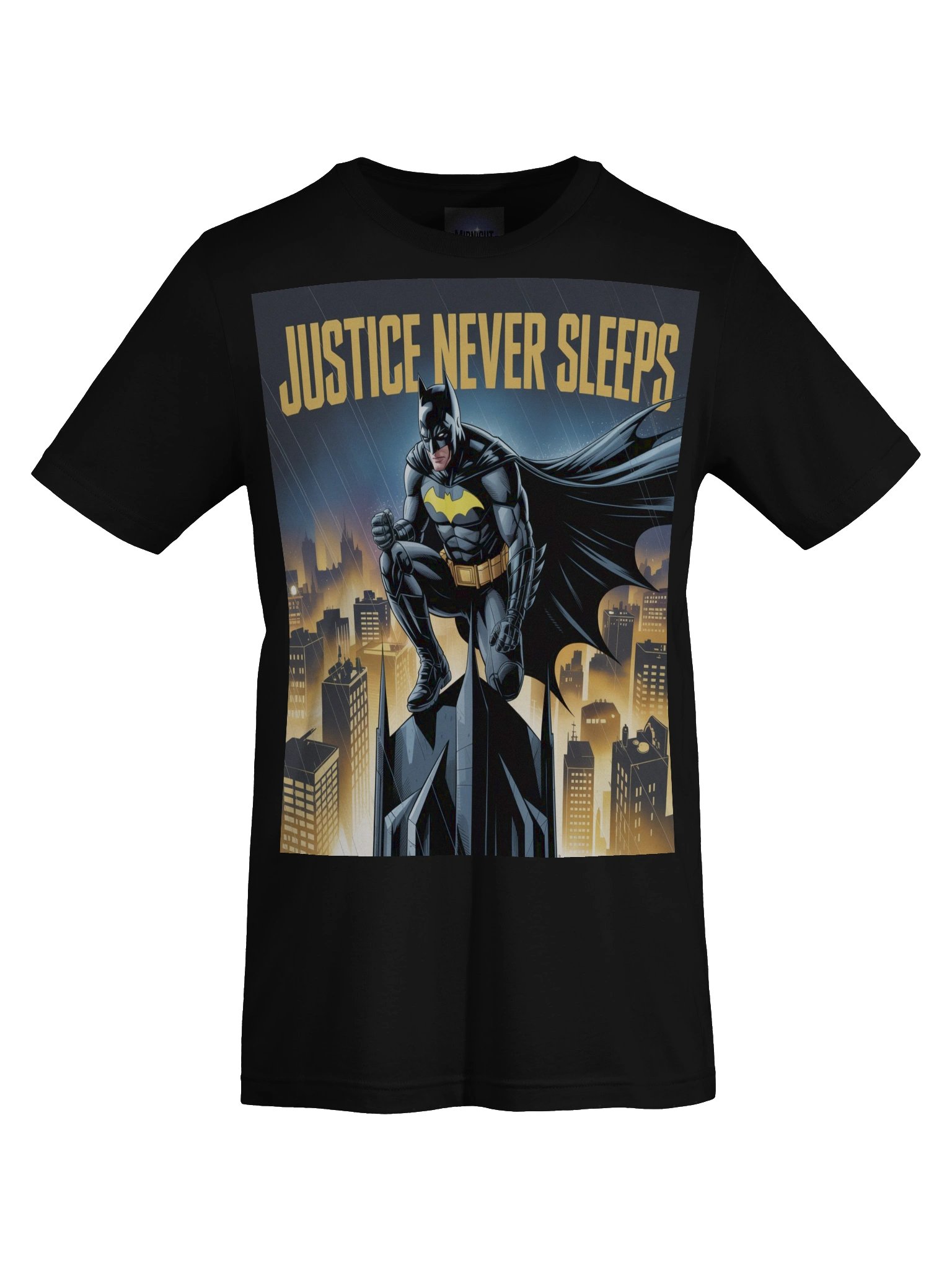 Justice Never Sleeps: Batman's Eternal Watch Graphic Tee product image (1)