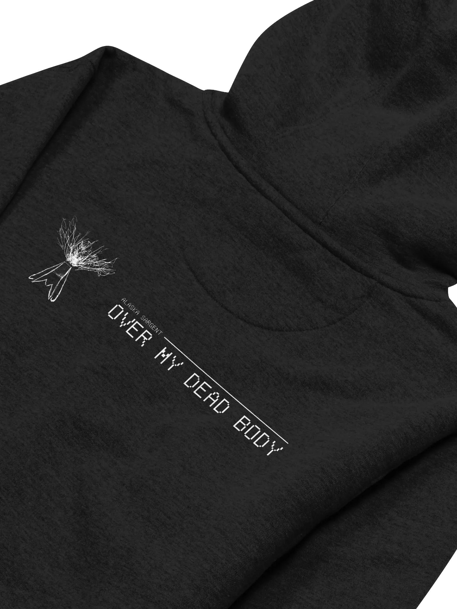 OVER MY DEAD BODY — Hoodie product image (4)