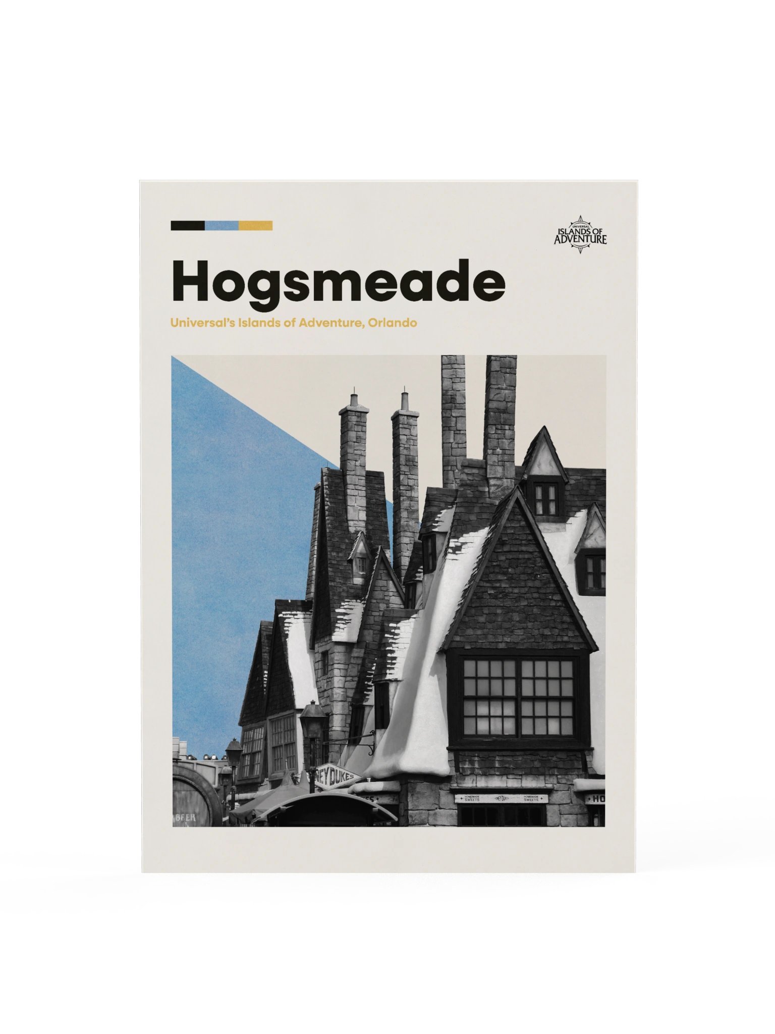 Hogsmeade Mid-Century Modern Poster product image (2)