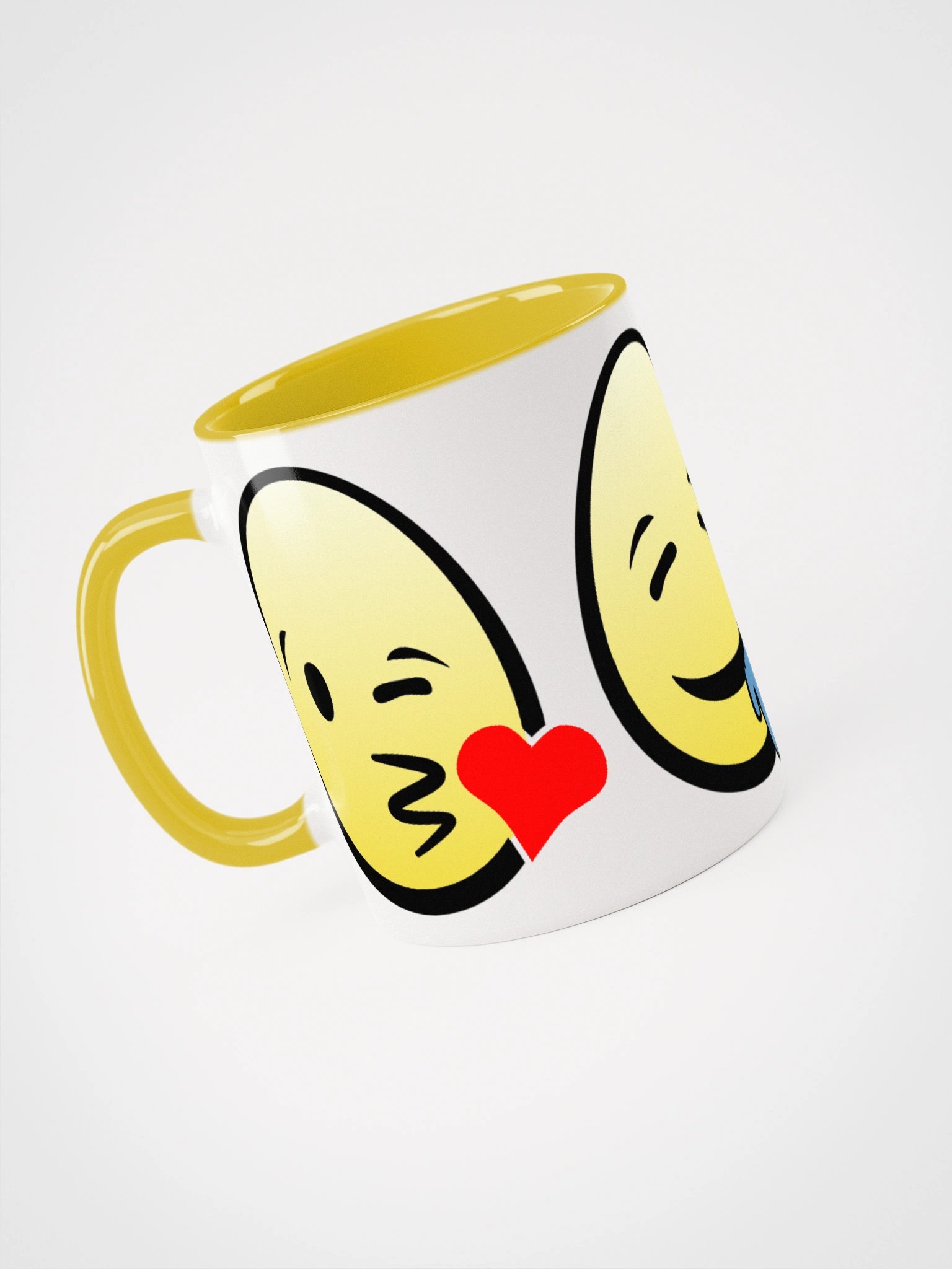 EggFriedCheese Emote Mug (Kiss/Drool/Shocked) (11oz) product image (3)