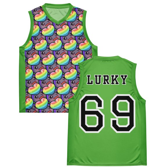 eabLOVE Unisex Basketball Jersey product image (1)