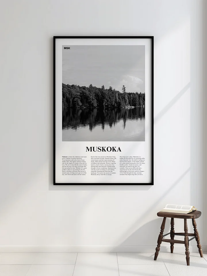 Muskoka 01 Newspaper Poster product image (2)