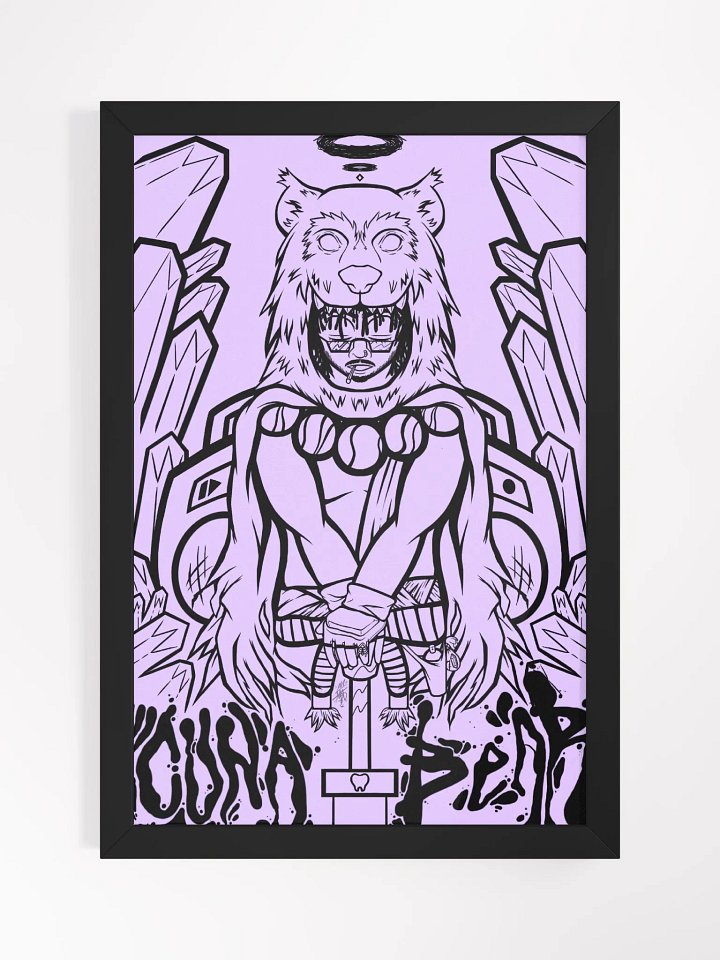 "Patron Saint Lilac" - Framed Print product image (2)