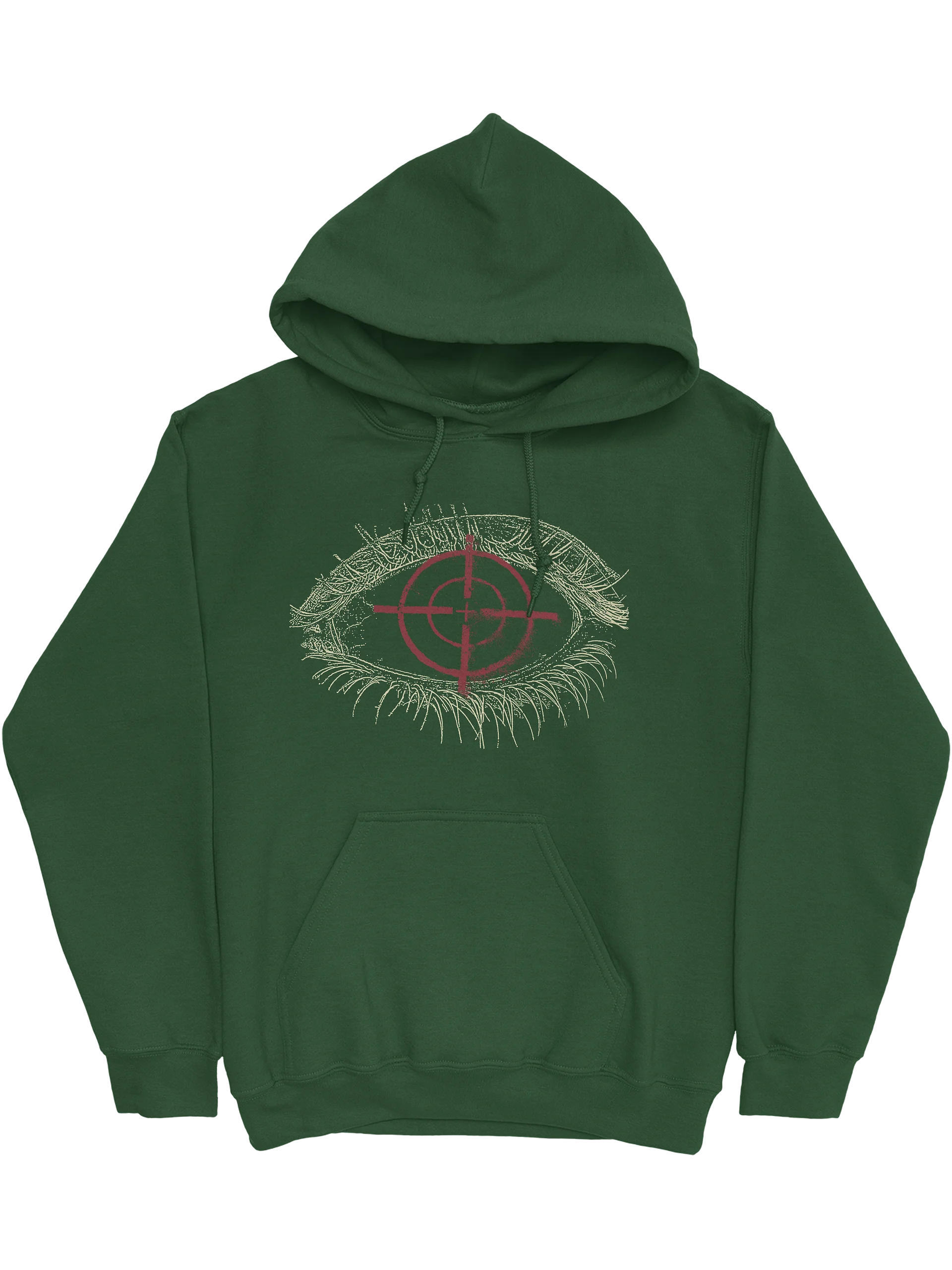 DESTROY ME - FOREST GREEN HOODIE product image (1)