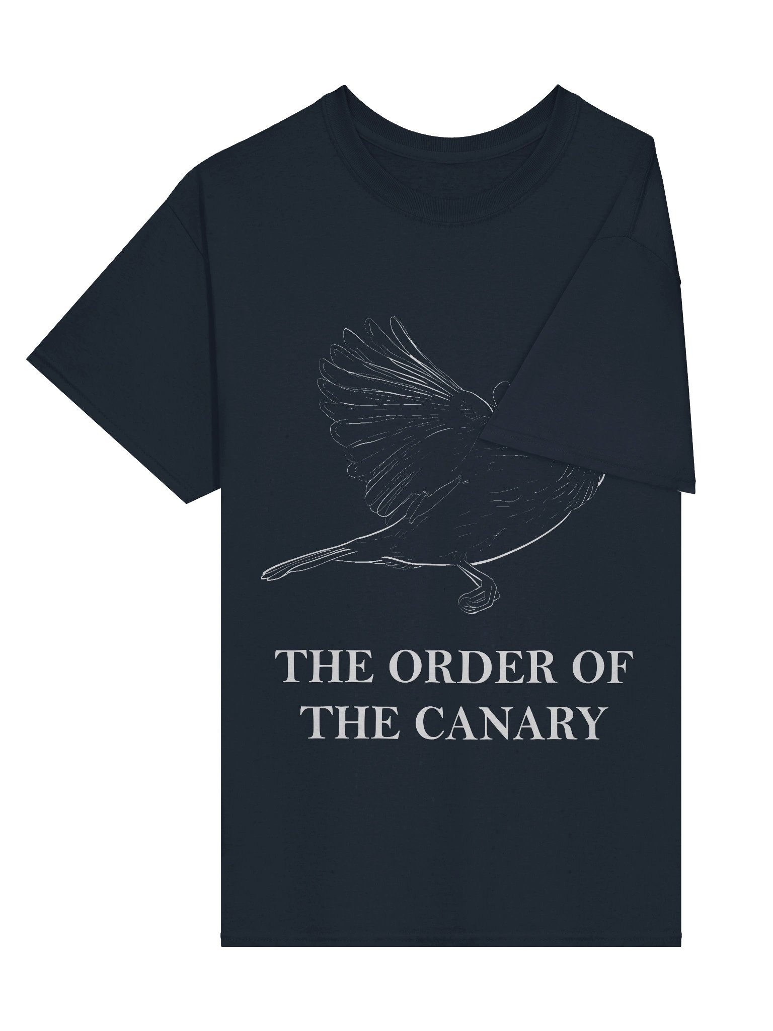 THE ORDER OF THE CANARY (outline) - T-SHIRT (DARK) product image (27)