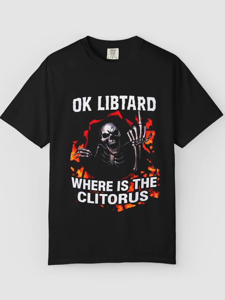 Ok Libtard Where is the Clitorus Shirt product image (2)