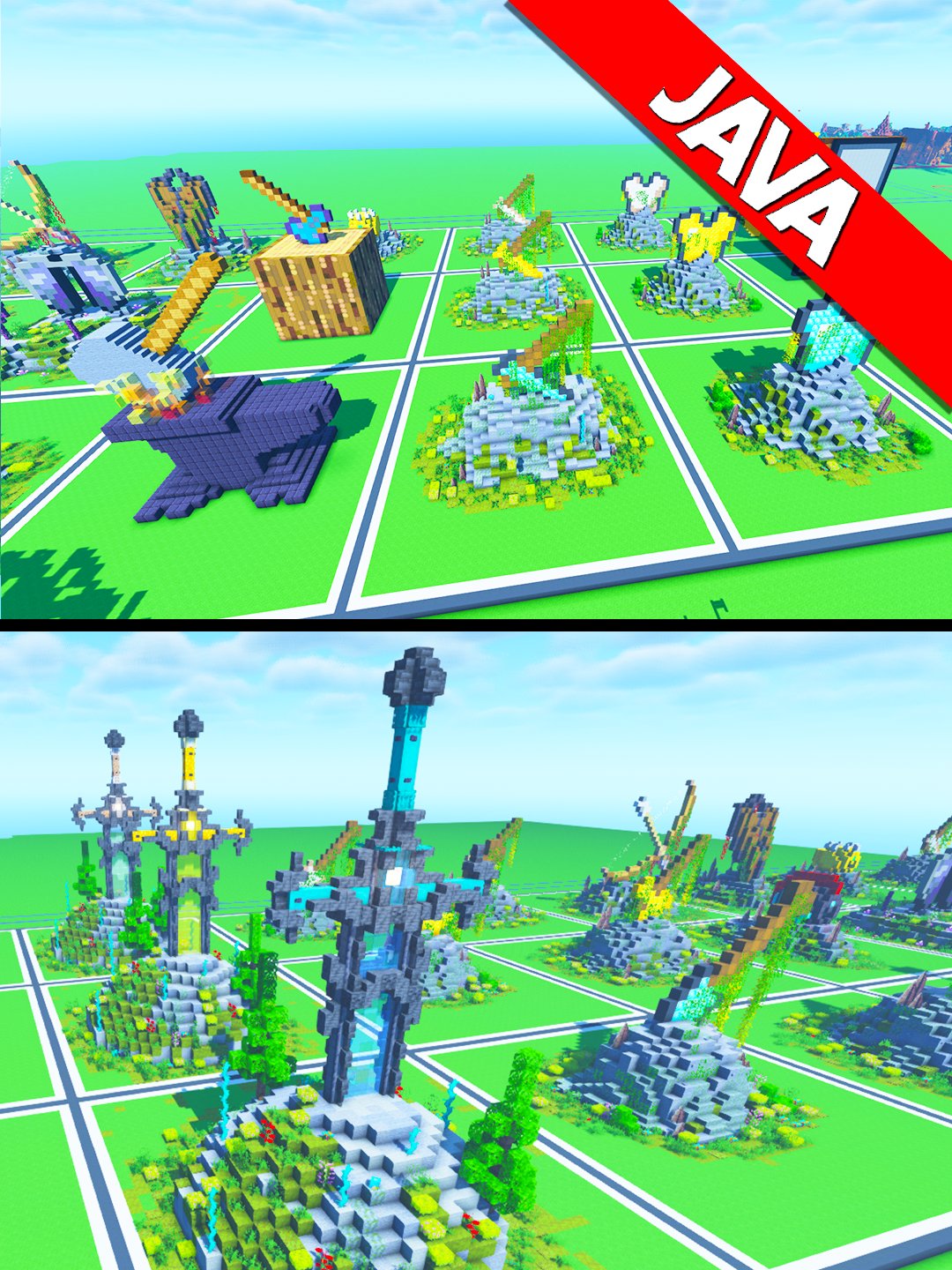 Weapons and Tools Statue Schematic Pack product image (1)
