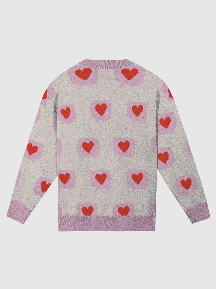 Knitted Heart Sweater product image (10)