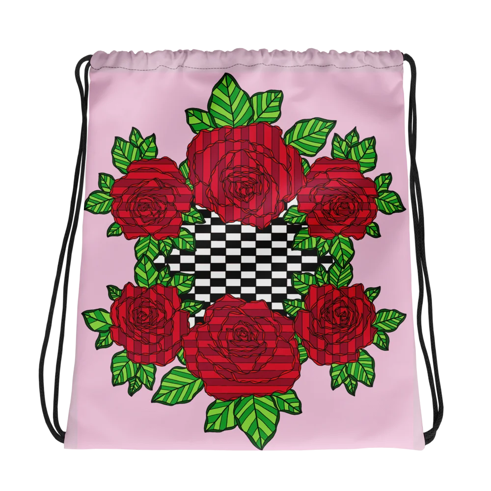 Drawstring Bag (Rose-Pink) product image (1)