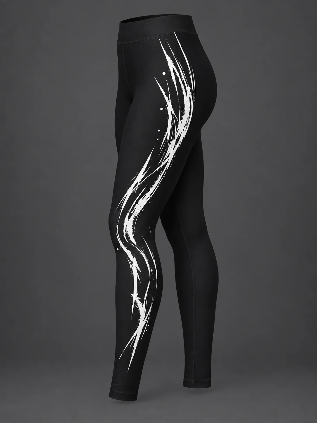 BLAVK NOCTURNE Women’s Sport Leggings — Black product image (4)