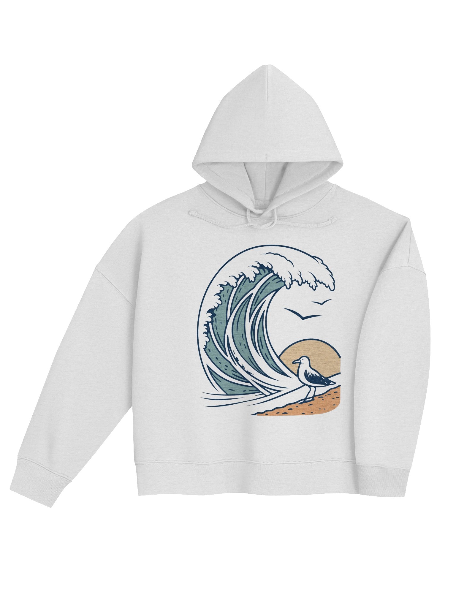 Coastal Wave Graphic Hoodie product image (8)