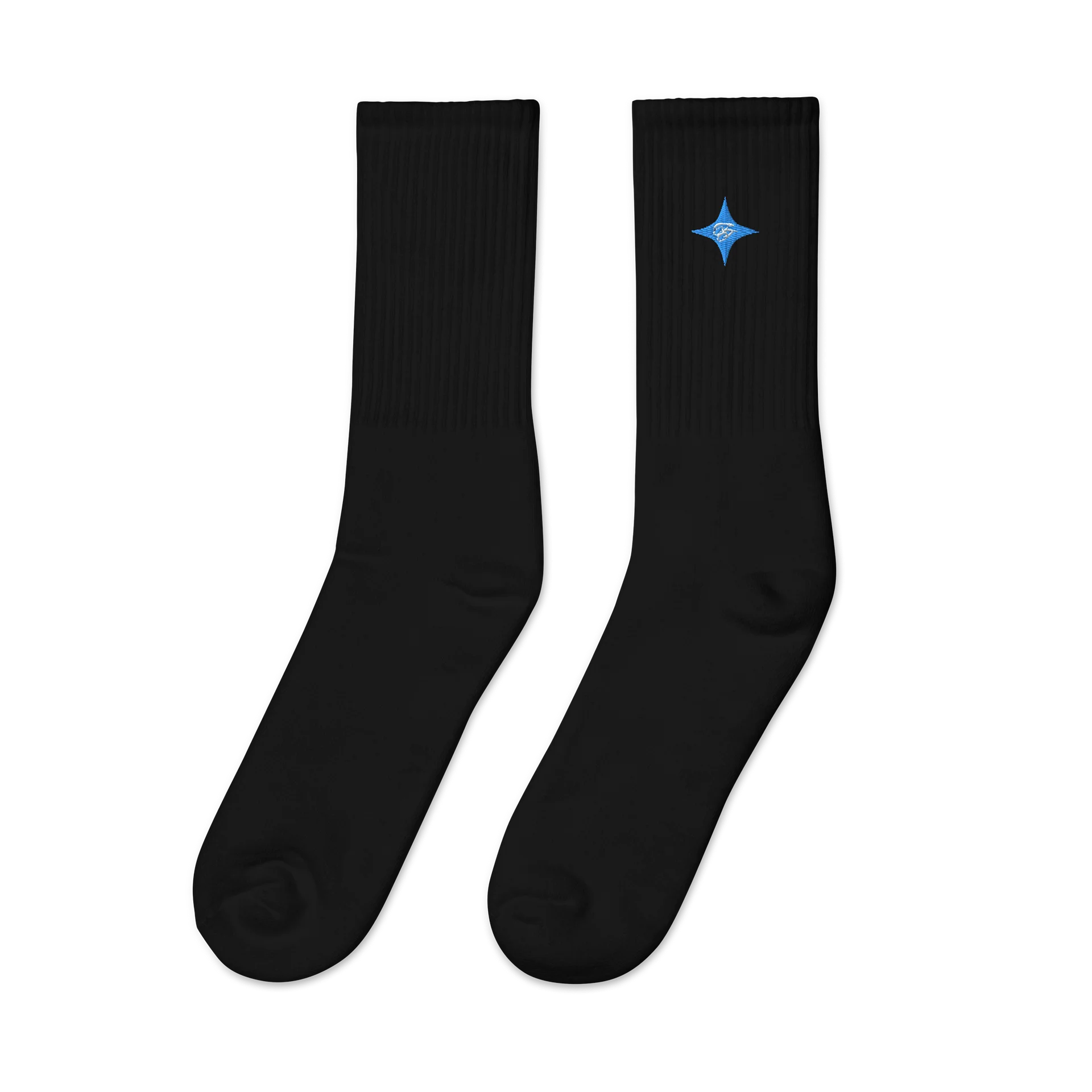 F&F Star Embroidered Crew Socks (AQ) product image (2)