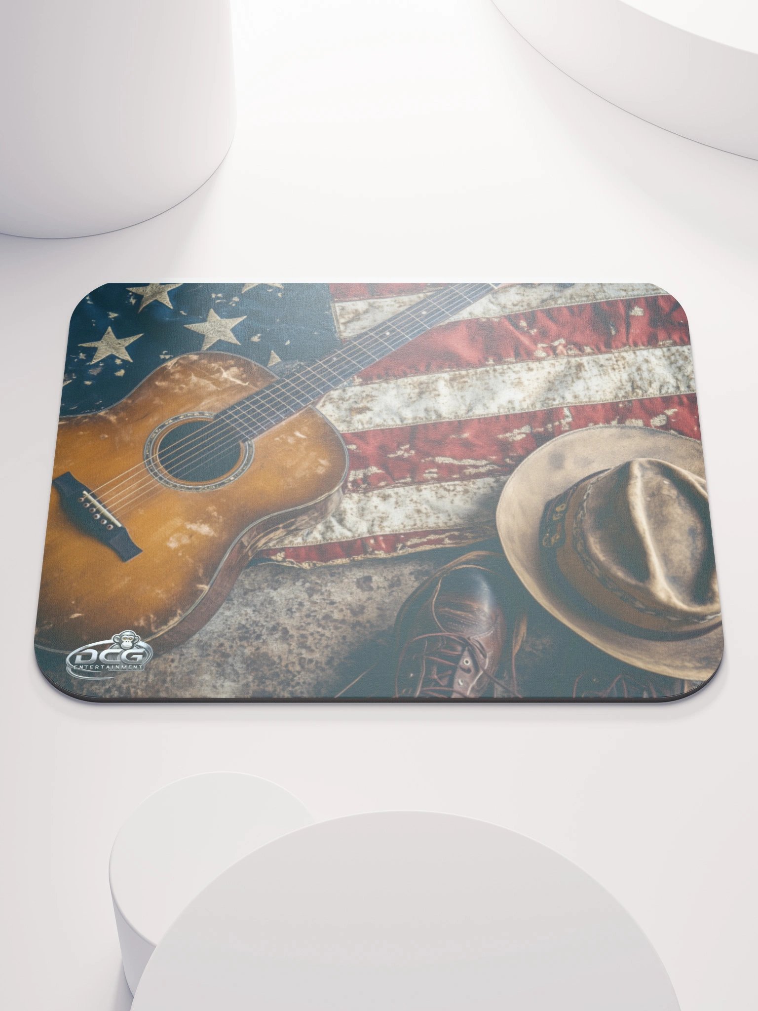 Rustic Country Music Mouse Pad product image (1)