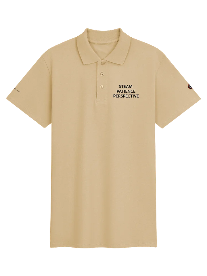 Steam. Patience. Perspective. - Classic Polo Shirt - Sand product image (1)