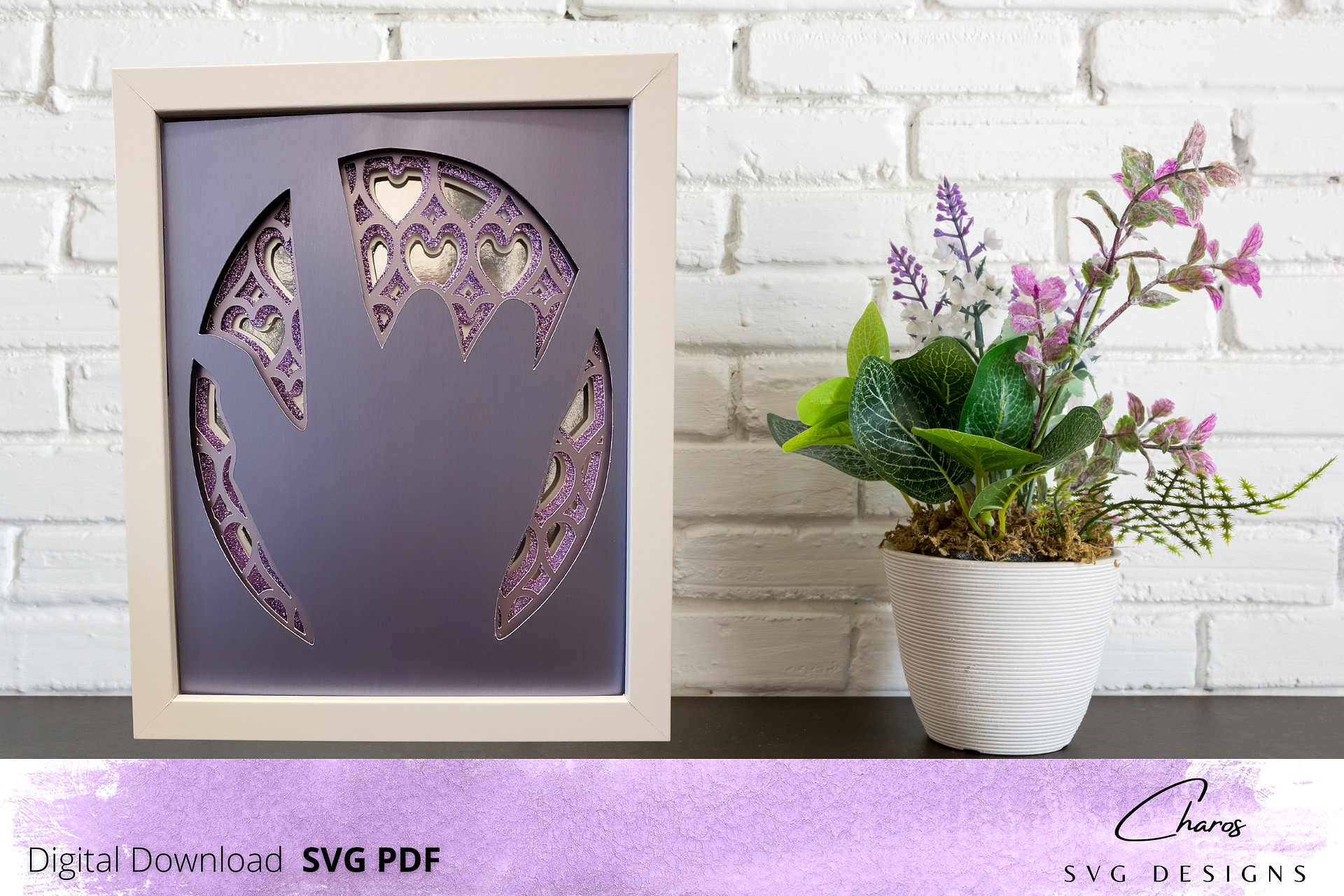 3D 5-Layer 'I Love You' in ASL SVG product image (3)