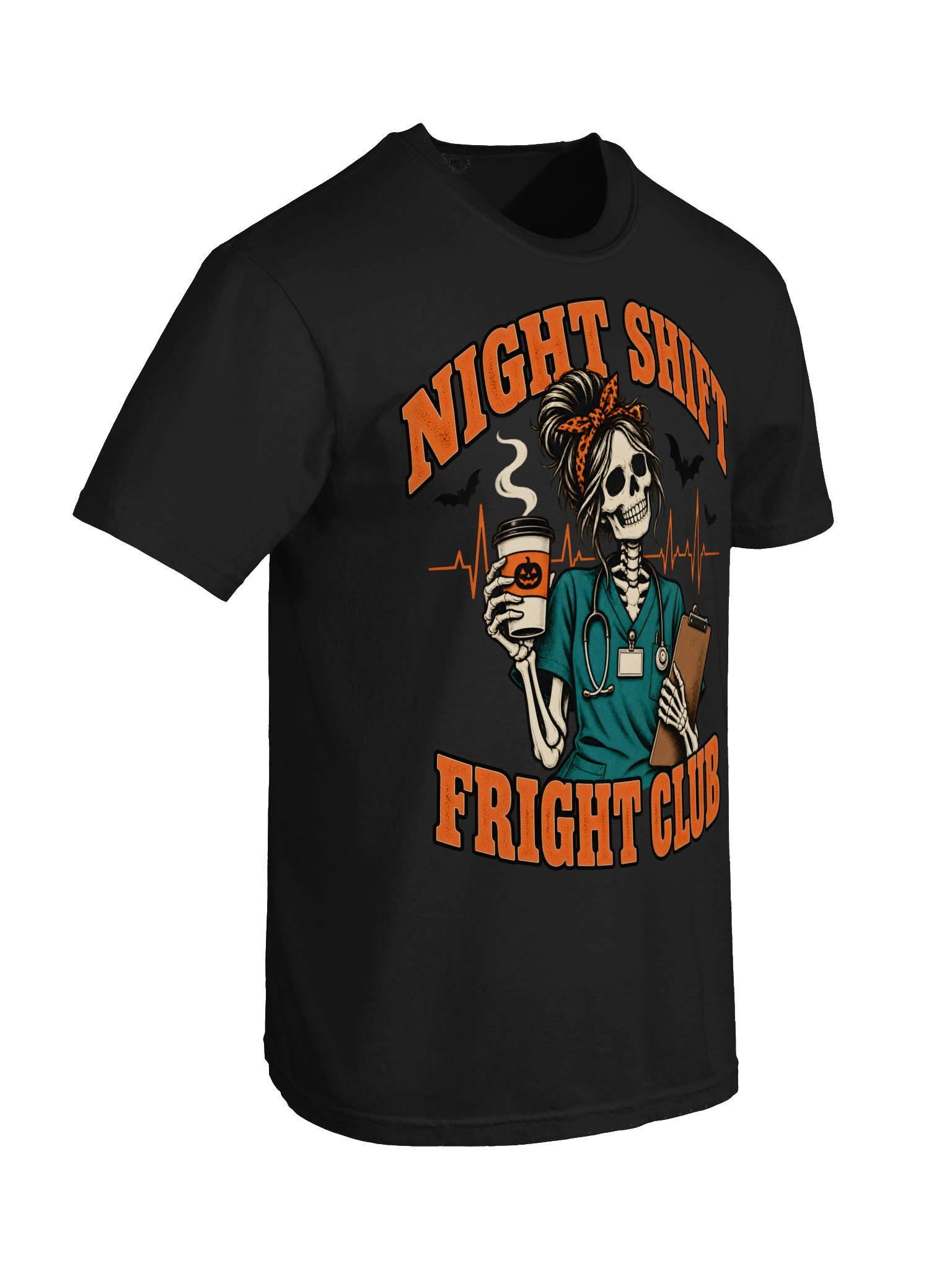 Night Shift Fright Club | Halloween Nurse Shirt product image (10)