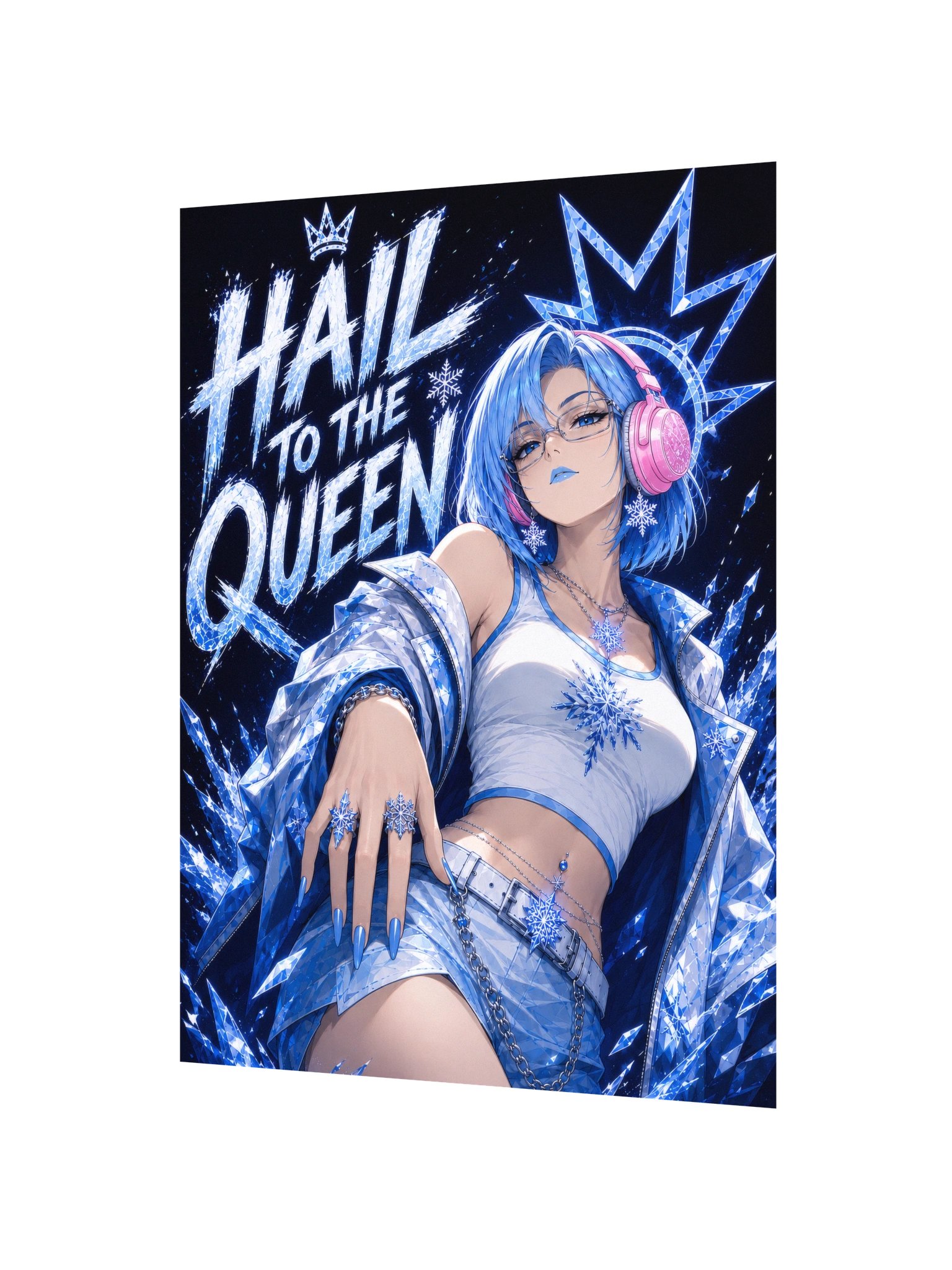 "Hail To The Queen" Lady Frost Matte Poster product image (3)
