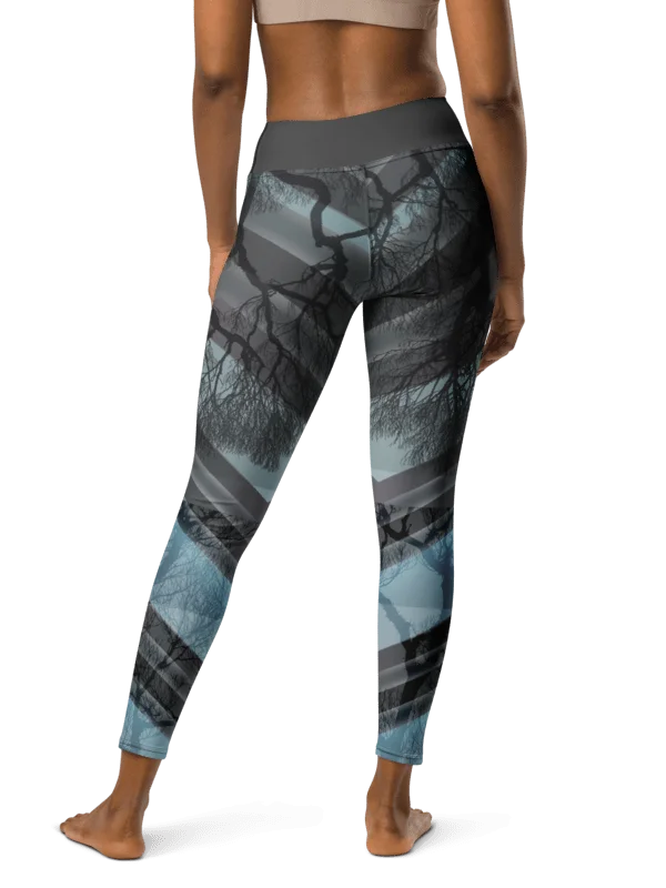 Gray Wood-Yoga Leggings product image (9)