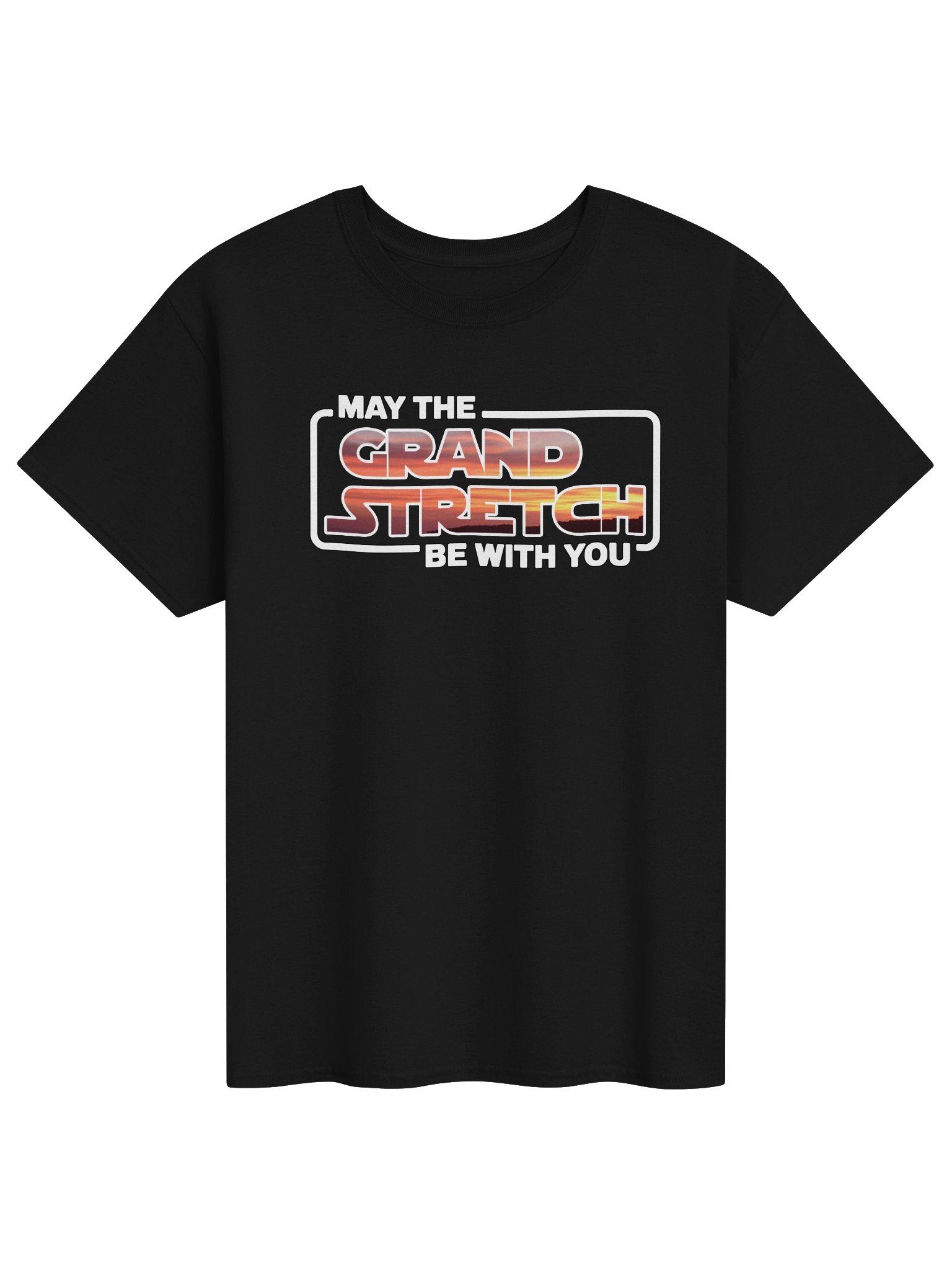 May The Grand Stretch Be With You | Irish Idiom Star Wars Crossover Heavyweight T-shirt product image (1)