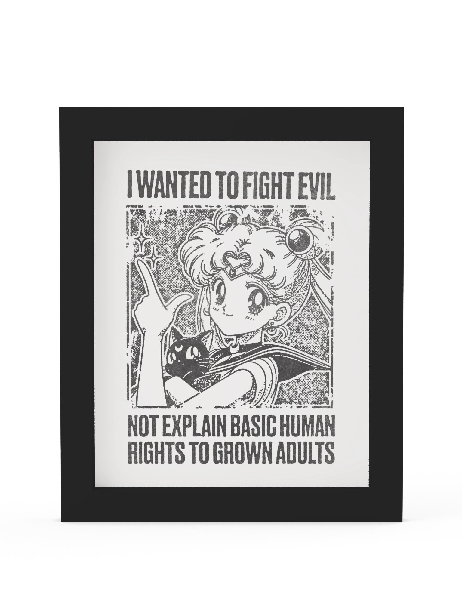 FIGHT ! Framed Print. product image (1)